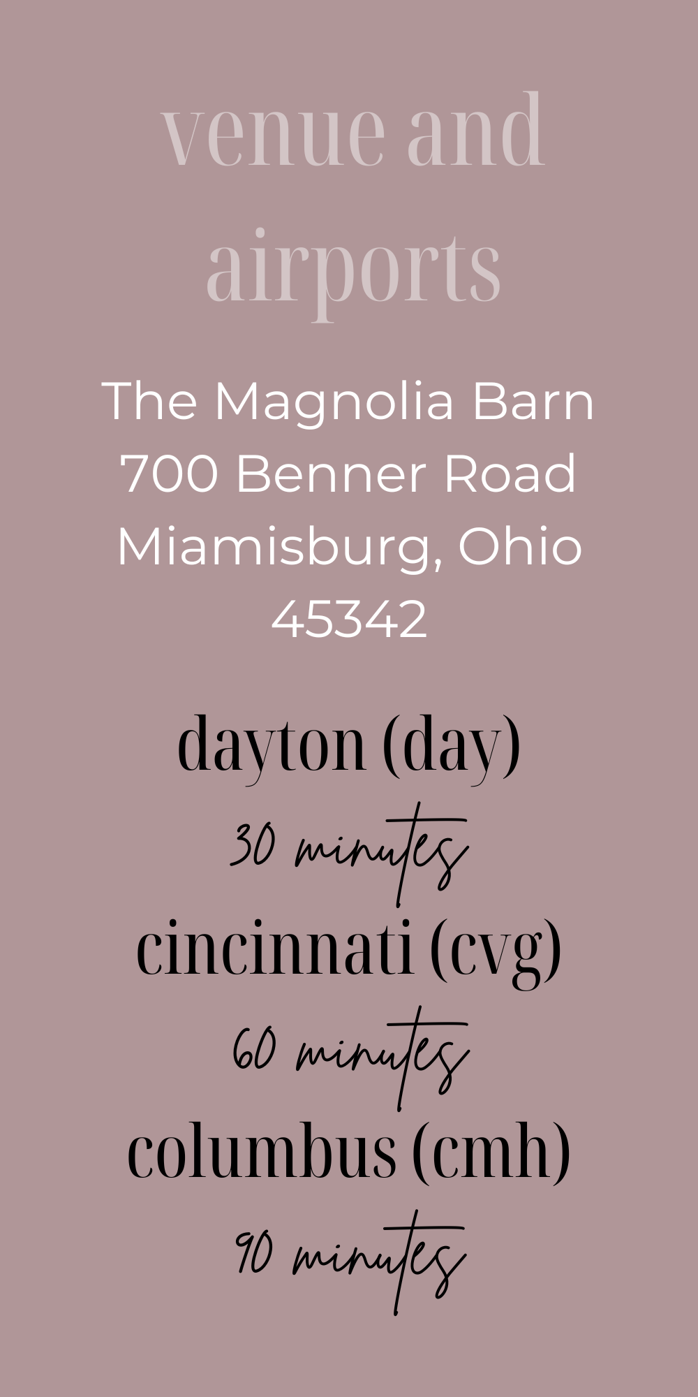 Venue Information